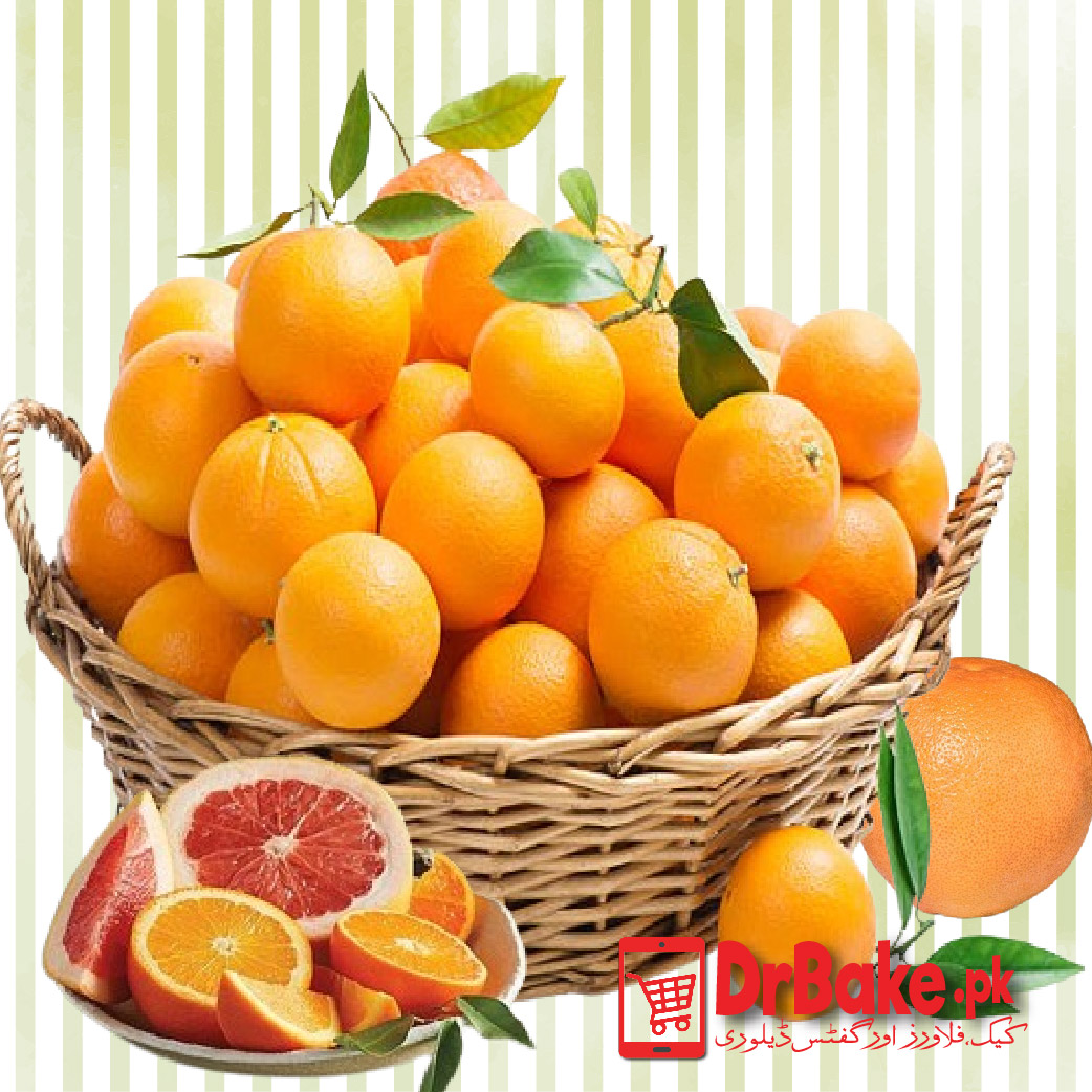 10 KG Citrus Winter Basket Gift Pakistan