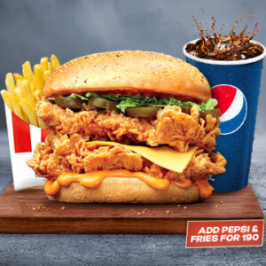 KFC's Zinger Stacker Combo