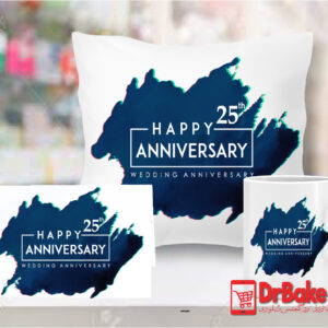 Anniversary Customize Cushion, Mug & Card Combo