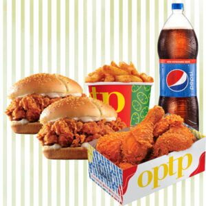 Optp Crispy Tasty Chicken Deal- 2 Persons
