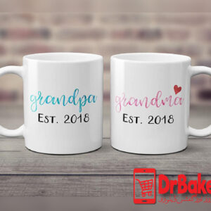 Grandpa & Grandma Customized Mug