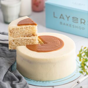 Salted Caramel Cake-Layers Bake Shop