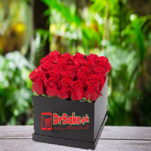 24 Fresh Red Roses Box