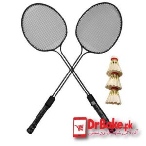 Badminton Racket With Shuttle Cocks