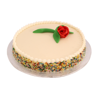 Vanilla Hard Icing Cake